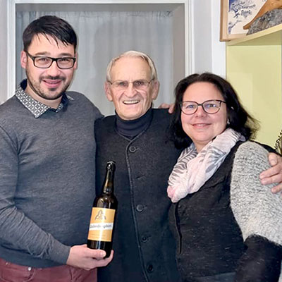 Besuch bei unserem Ehrenbürger und Olympiasieger Helmut Recknagel in Berlin (2023)